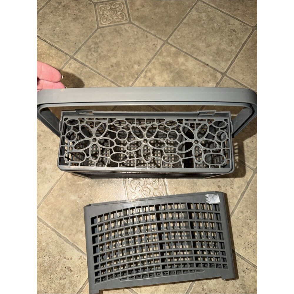 2 Universal Dishwasher Silverware Basket 2-in-1 Utensil Holders Replacements 10”